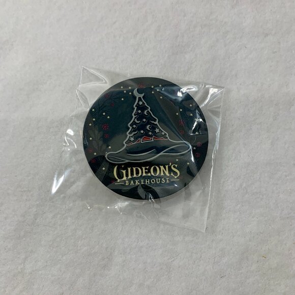 Gideon's Bakehouse Natala The Christmas Witch Hat Pin Holiday LE New - Picture 1 of 2